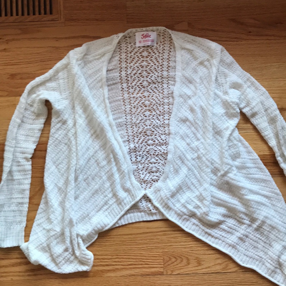 Sweater, kids 12, lace